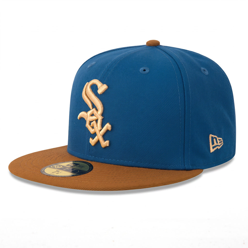 MLB Chicago White Sox New Era Rodeo 59FIFTY Fitted Hat- Blue