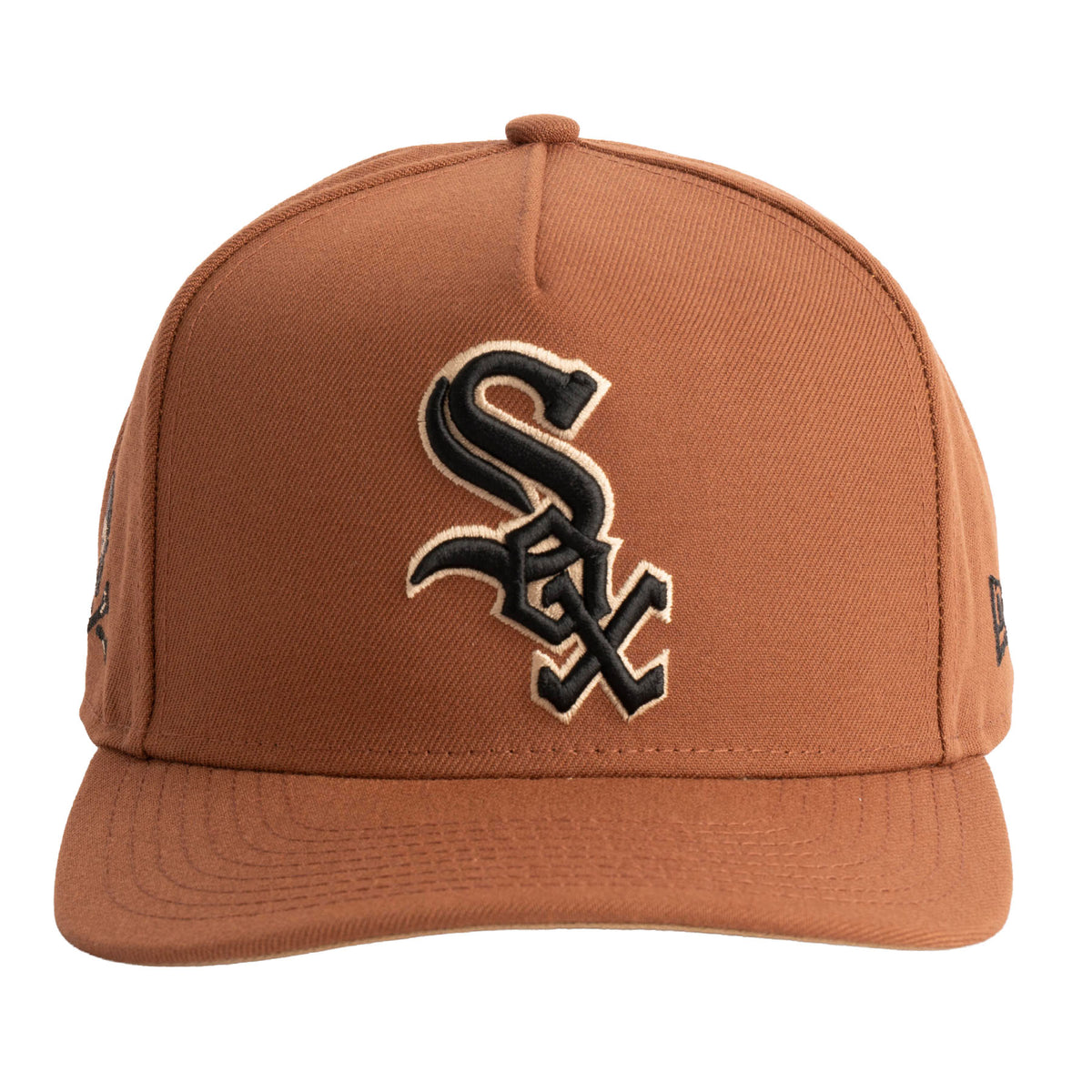 MLB Chicago White Sox New Era Jolly Roger 9FIFTY A-Frame Snapback Hat- Brown