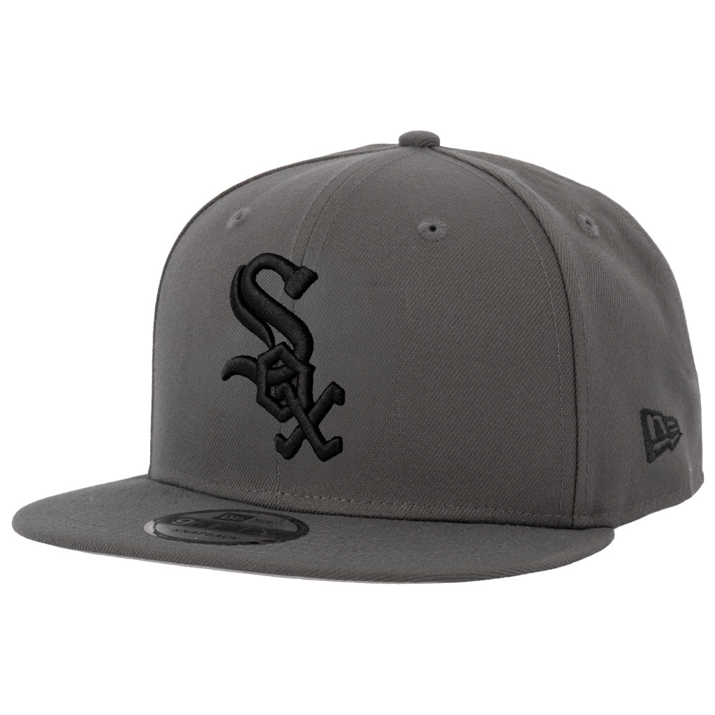 MLB Chicago White Sox New Era Gray Prestige 9FIFTY Snapback Hat - Graphite