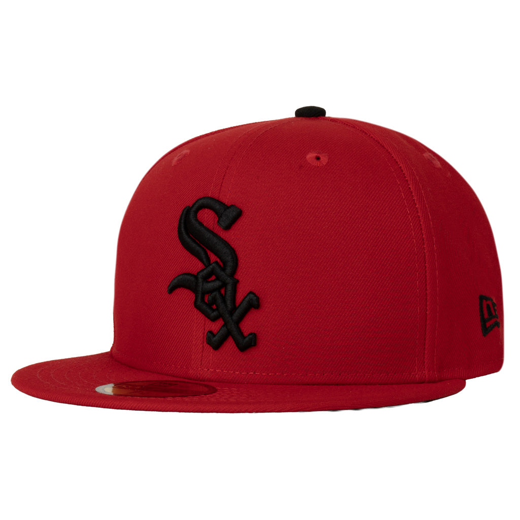 MLB Chicago White Sox New Era Crimson 59FIFTY Fitted Hat - Red