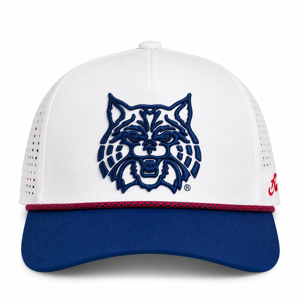 NCAA Arizona Wildcats Bad Birdie Wildcat Active Adjustable Snapback Hat- White