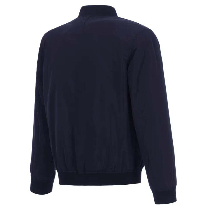 MLB New York Yankees JH Design Nylon Bomber Jacket- Navy