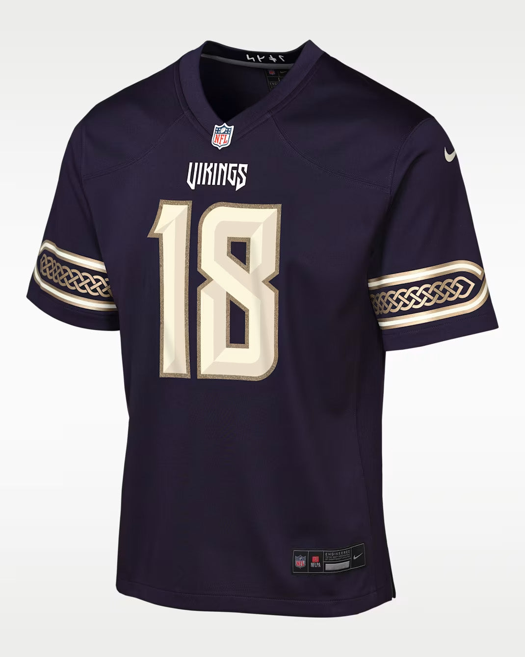 NFL Minnesota Vikings Justin Jefferson Youth Nike 2026 Rivalry Jersey- Purple