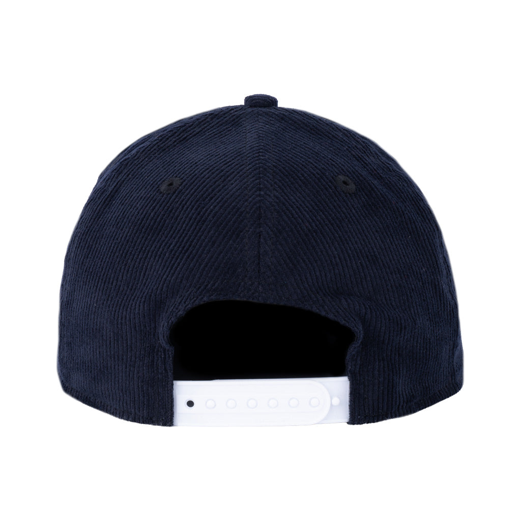MLB New York Yankees New Era All Corduroy 9FIFTY A-Frame Snapback Hat - Navy