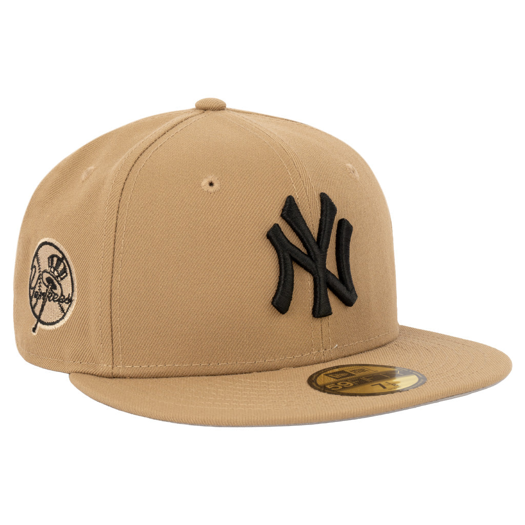 MLB New York Yankees New Era Mocha 59FIFTY Fitted Hat - Khaki