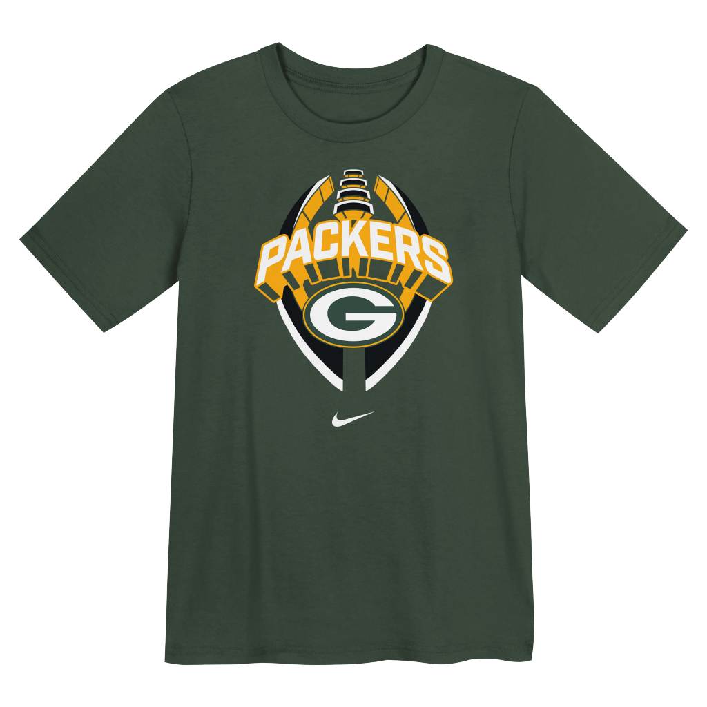 NFL Green Bay Packers Kids Nike Icon T-Shirt - Green