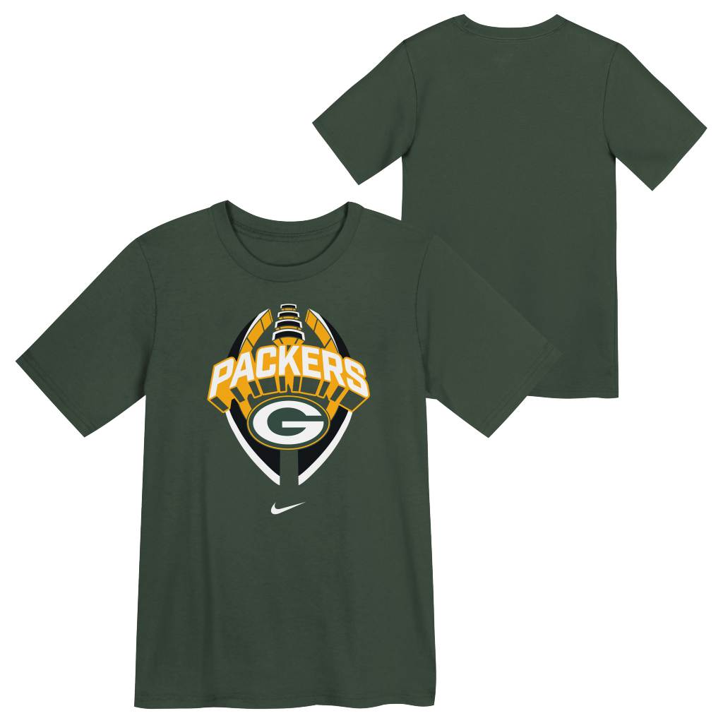 NFL Green Bay Packers Kids Nike Icon T-Shirt - Green