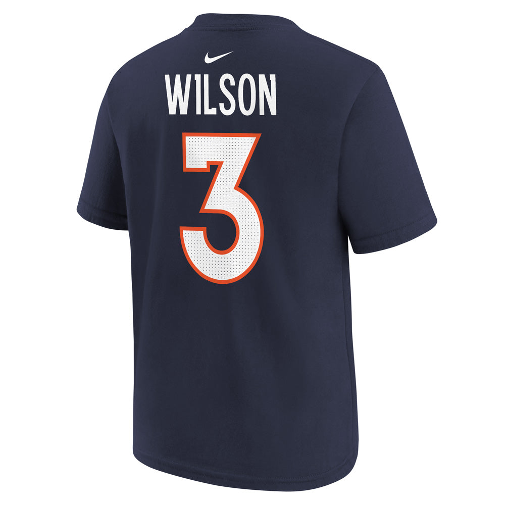 NFL Denver Broncos Russell Wilson Youth Nike Name &amp; Number Tee