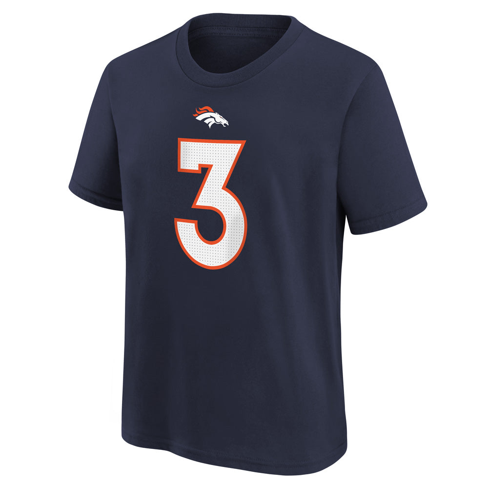 NFL Denver Broncos Russell Wilson Youth Nike Name &amp; Number Tee