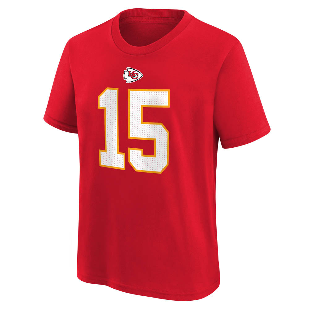 NFL Kansas City Chiefs Patrick Mahomes Youth Nike Name &amp; Number Tee
