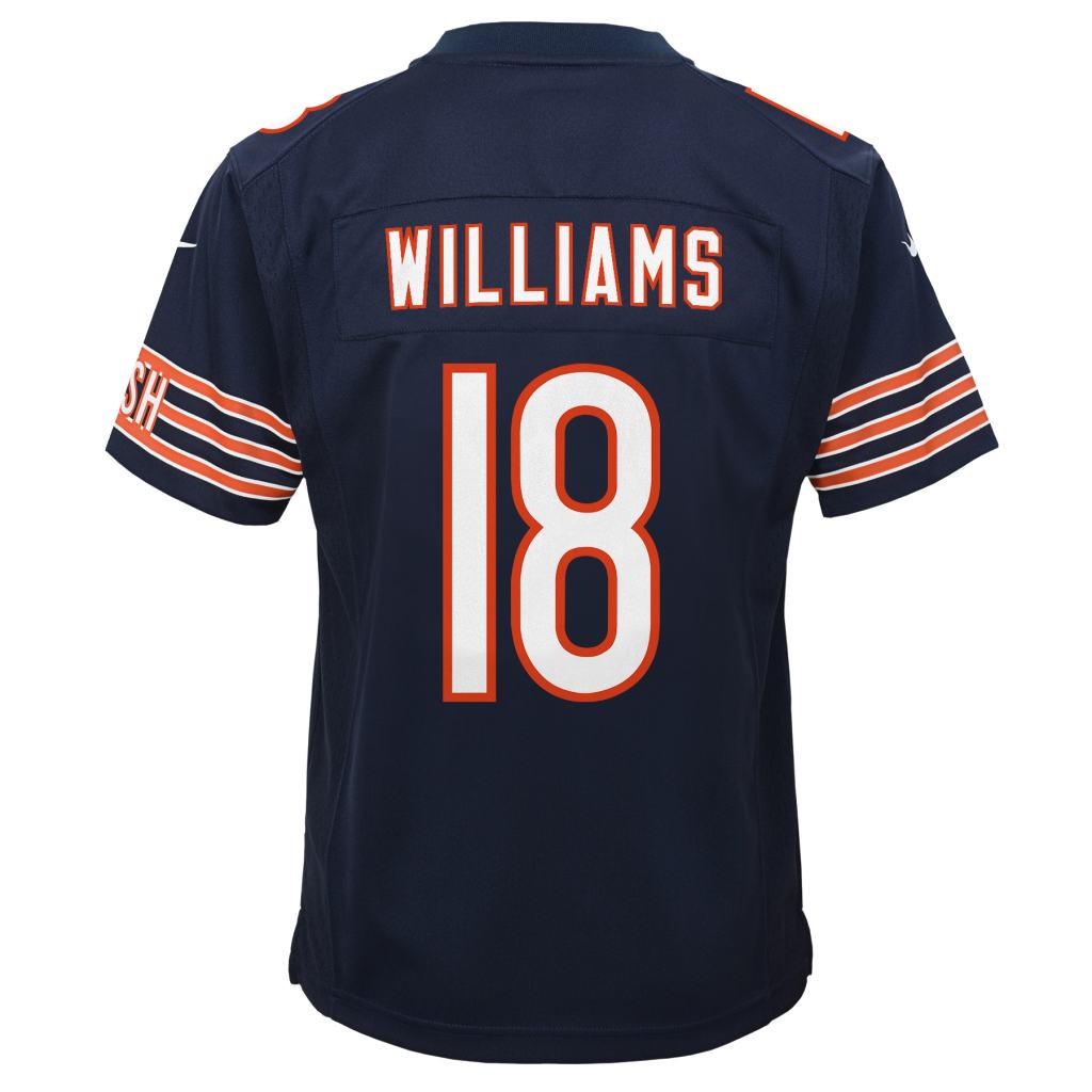 NFL Chicago Bears Caleb Williams Youth Nike Home Game Jersey - Navy