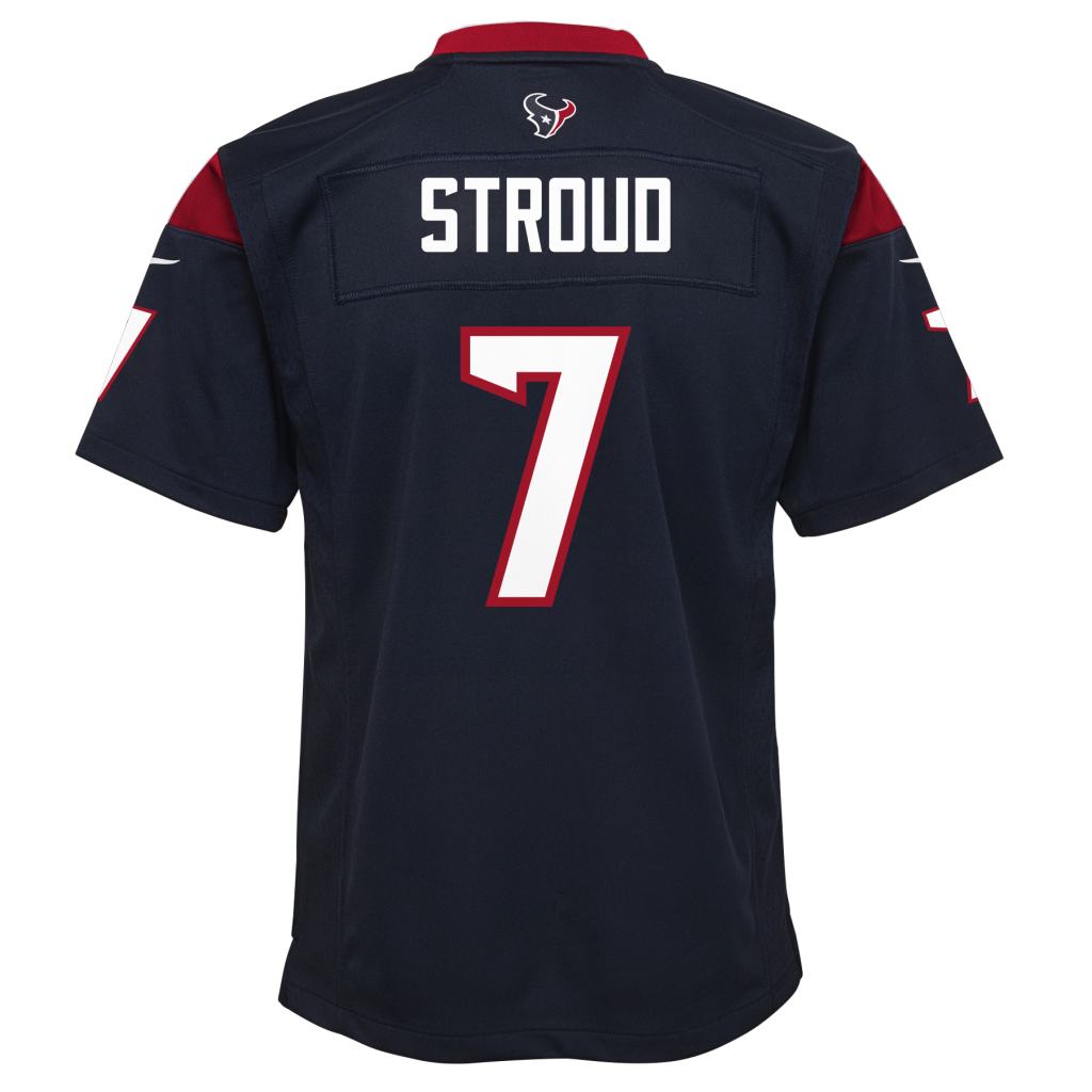 NFL Houston Texans CJ Stroud Youth Nike Home Game Jersey - Navy