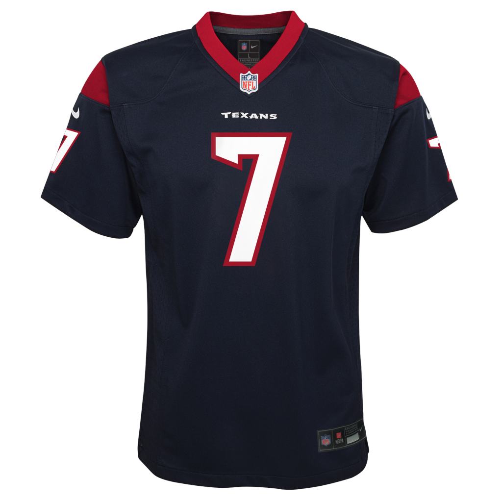 NFL Houston Texans CJ Stroud Youth Nike Home Game Jersey - Navy