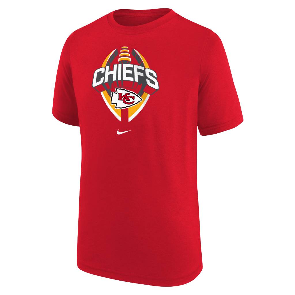 NFL Kansas City Chiefs Youth Nike Icon T-Shirt - Red