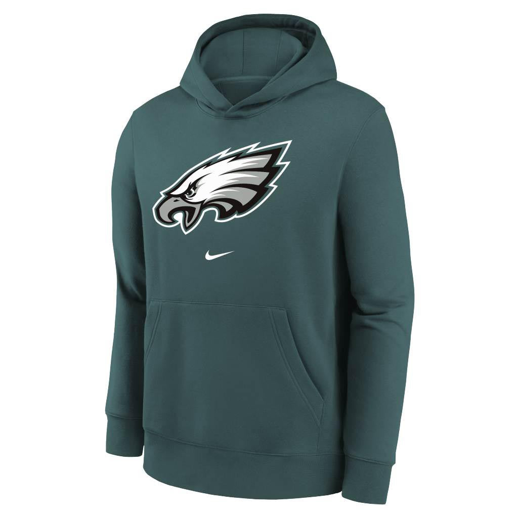 NFL Philadelphia Eagles Youth Nike Club Pullover Hoodie - Green