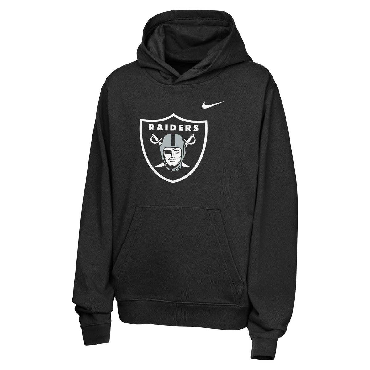 NFL Las Vegas Raiders Youth Nike 2026 Club Hoodie- Black