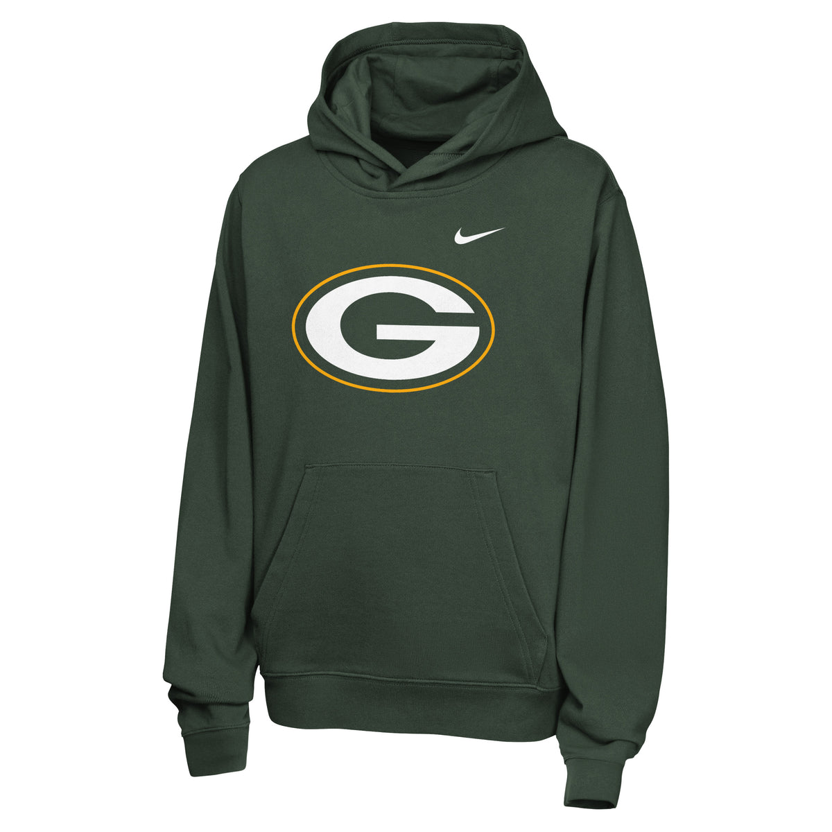 NFL Green Bay Packers Youth Nike 2026 Club Hoodie- Green