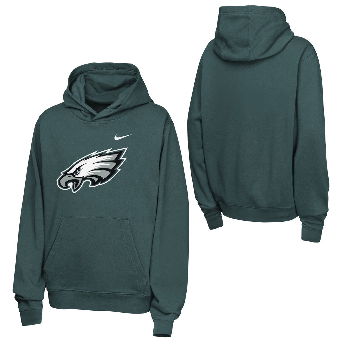 NFL Philadelphia Eagles Youth Nike 2026 Club Hoodie- Green