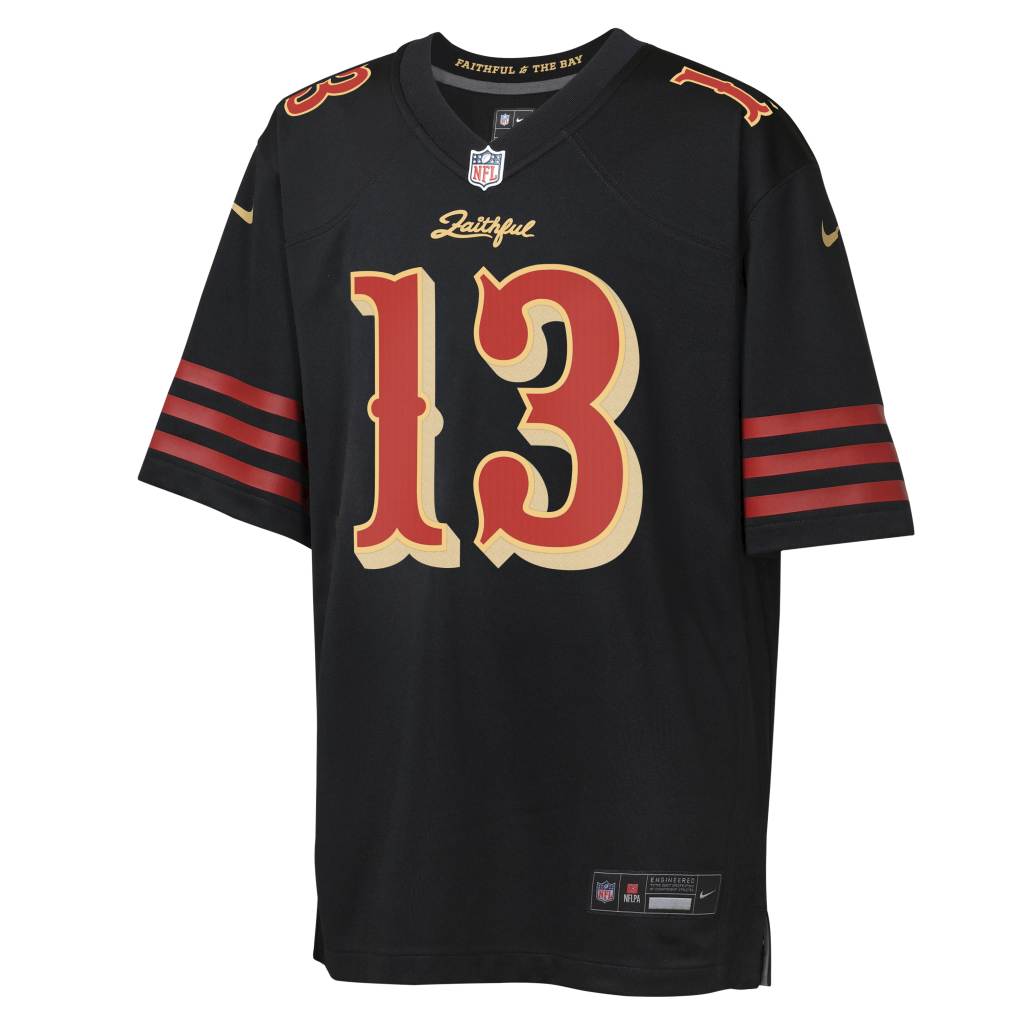 NFL San Francisco 49ers Brock Purdy Youth Nike Rivalries Game Jersey - Black