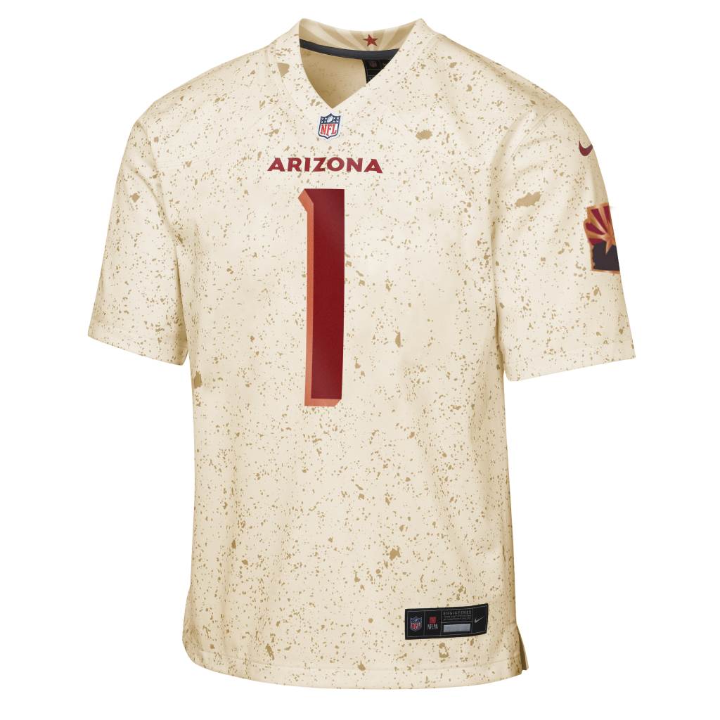 NFL Arizona Cardinals Kyler Murray Youth Nike Rivalries Game Jersey - Tan