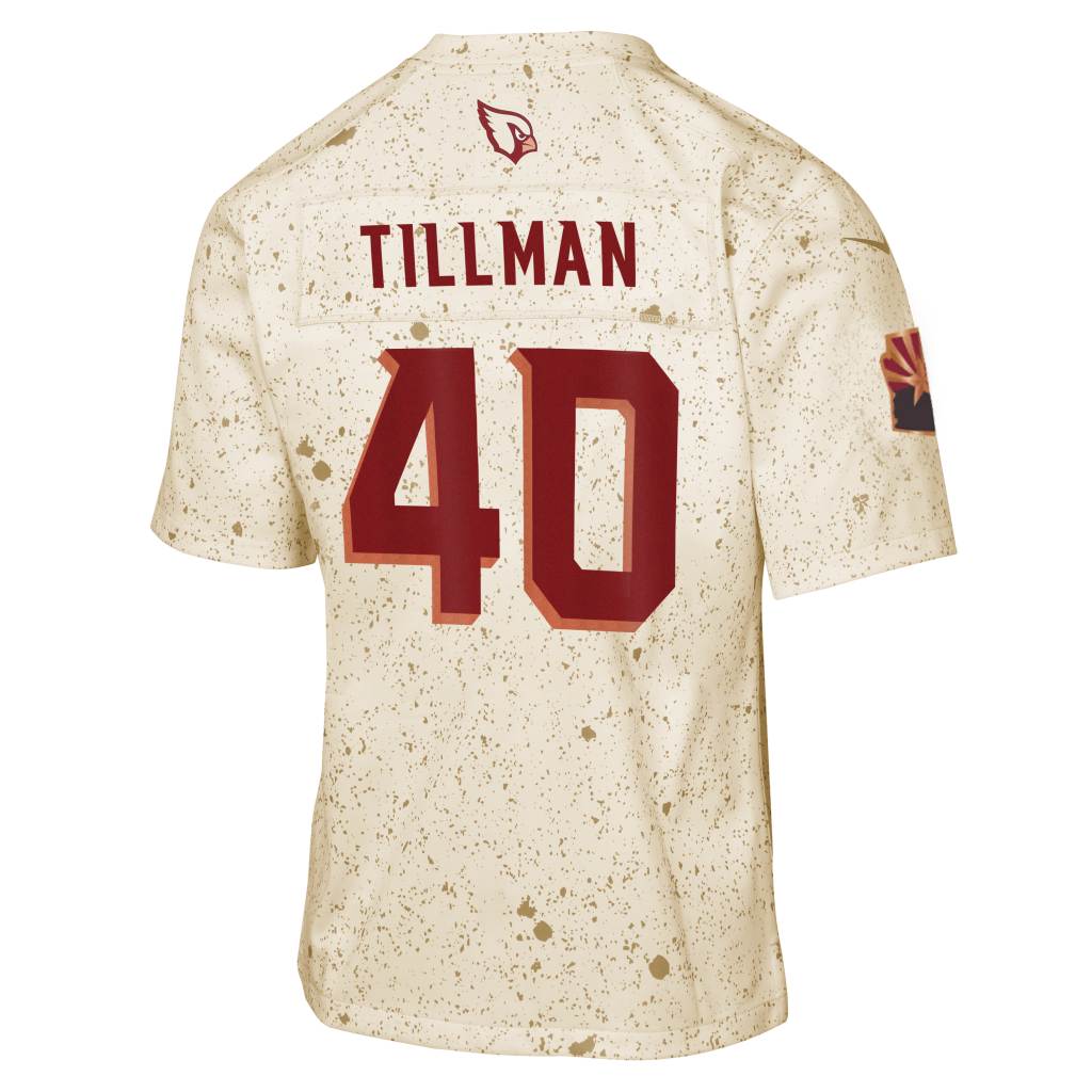 NFL Arizona Cardinals Pat Tillman Youth Nike Rivalries Game Jersey - Tan