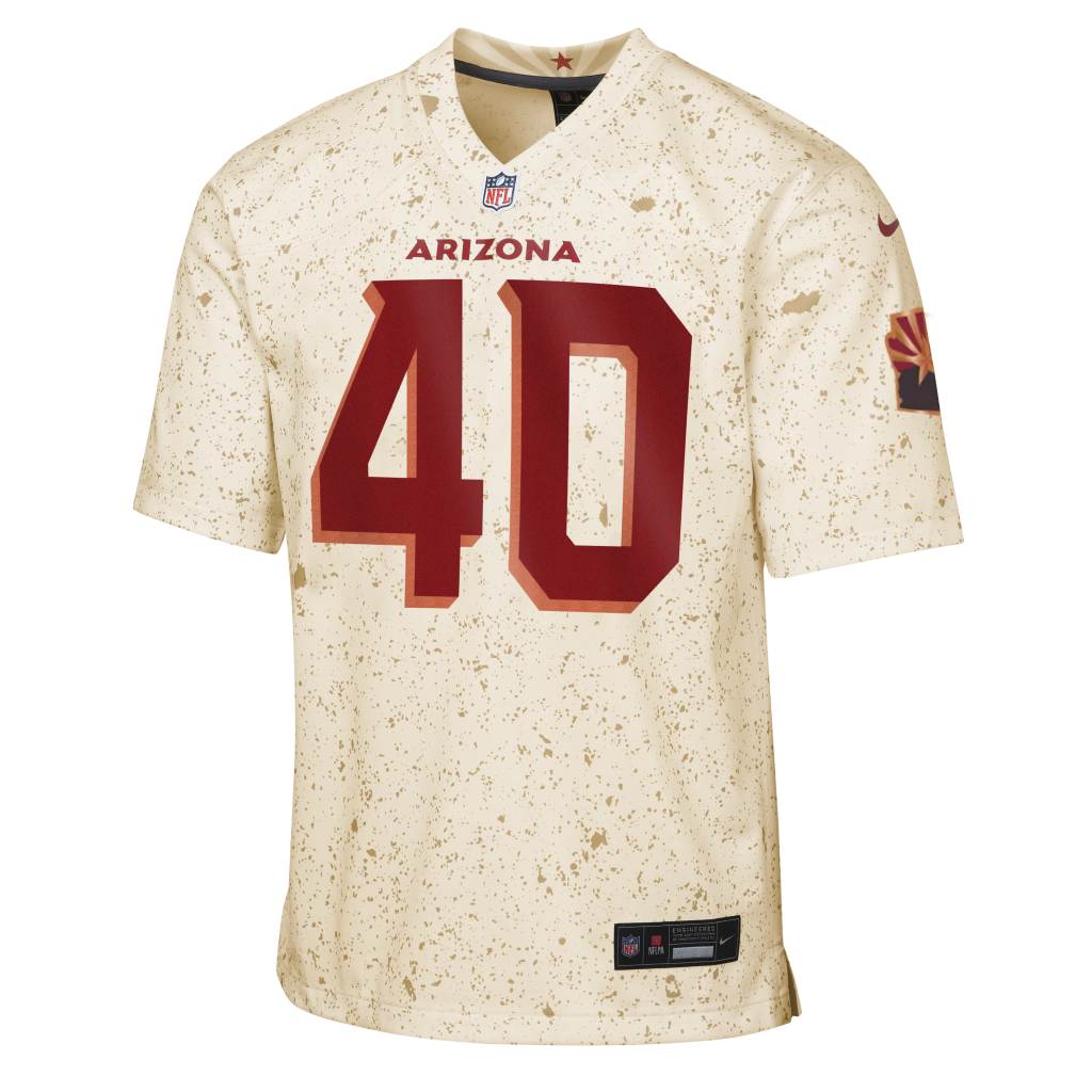 NFL Arizona Cardinals Pat Tillman Youth Nike Rivalries Game Jersey - Tan
