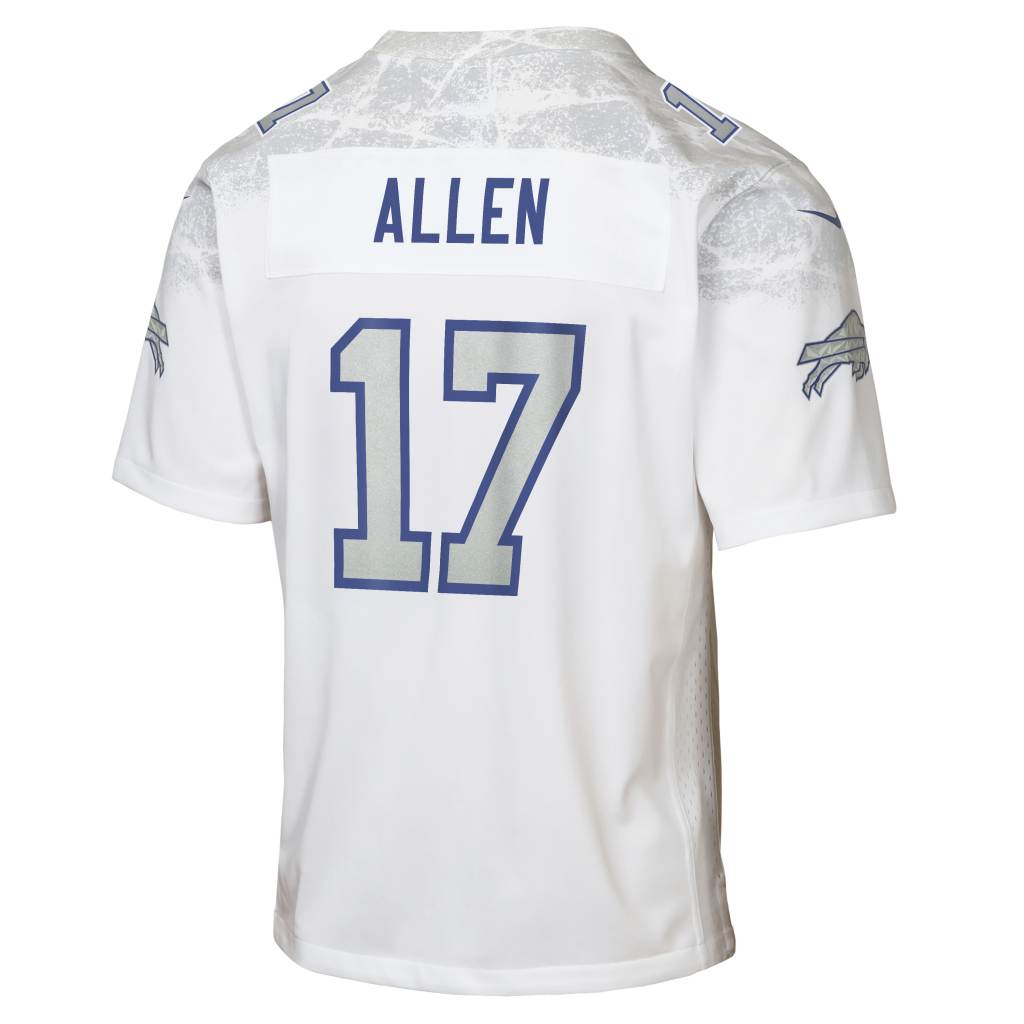 NFL Buffalo Bills Josh Allen Youth Nike Rivalries Game Jersey - White