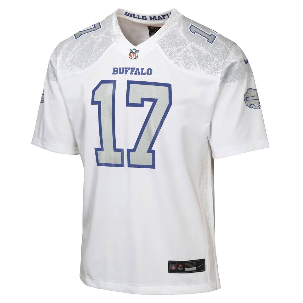 NFL Buffalo Bills Josh Allen Youth Nike Rivalries Game Jersey - White