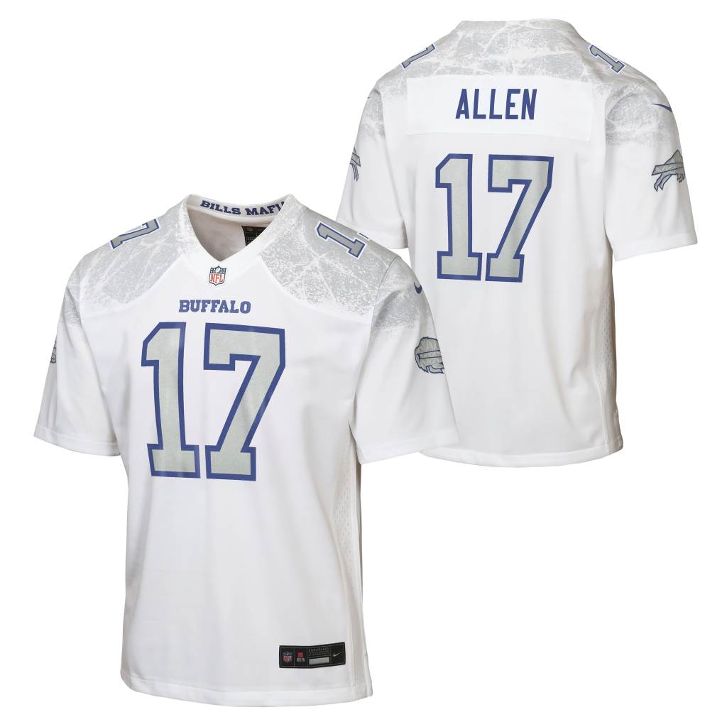 NFL Buffalo Bills Josh Allen Youth Nike Rivalries Game Jersey - White