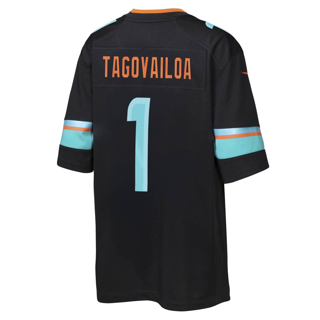 NFL Miami Dolphins Tua Tagovailoa Youth Nike Rivalries Game Jersey - Navy