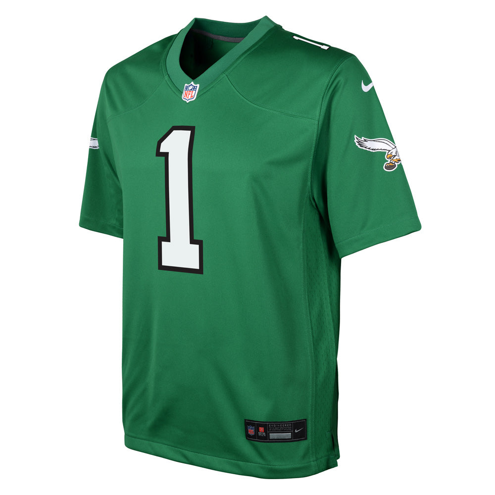 NFL Philadelphia Eagles Jalen Hurts Youth Nike Alternate Game Jersey