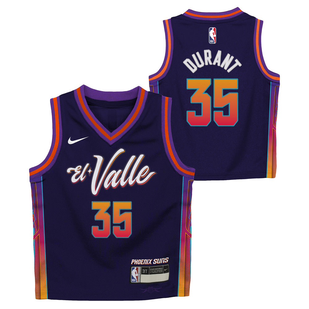 NBA Phoenix Suns Kevin Durant Kid Nike 2023/24 City Edition Swingman Jersey