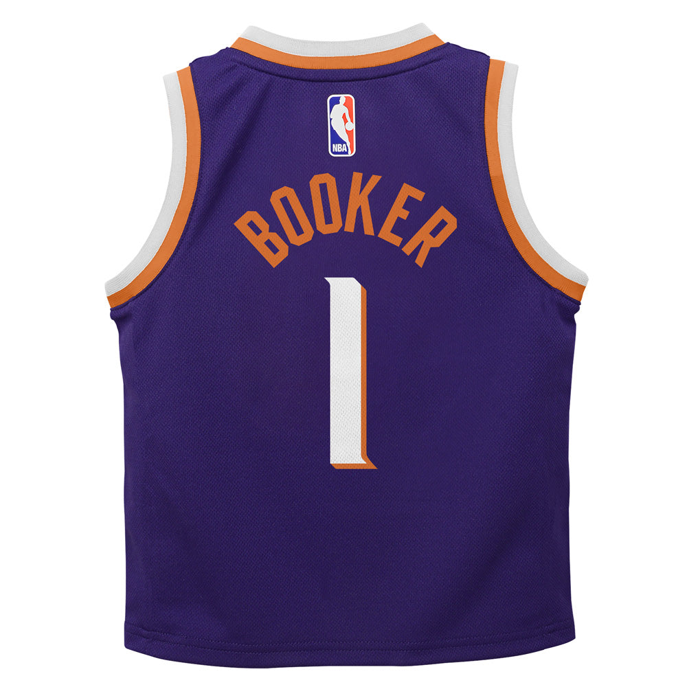 NBA Phoenix Suns Devin Booker Kids Nike 2023/24 Icon Swingman Jersey