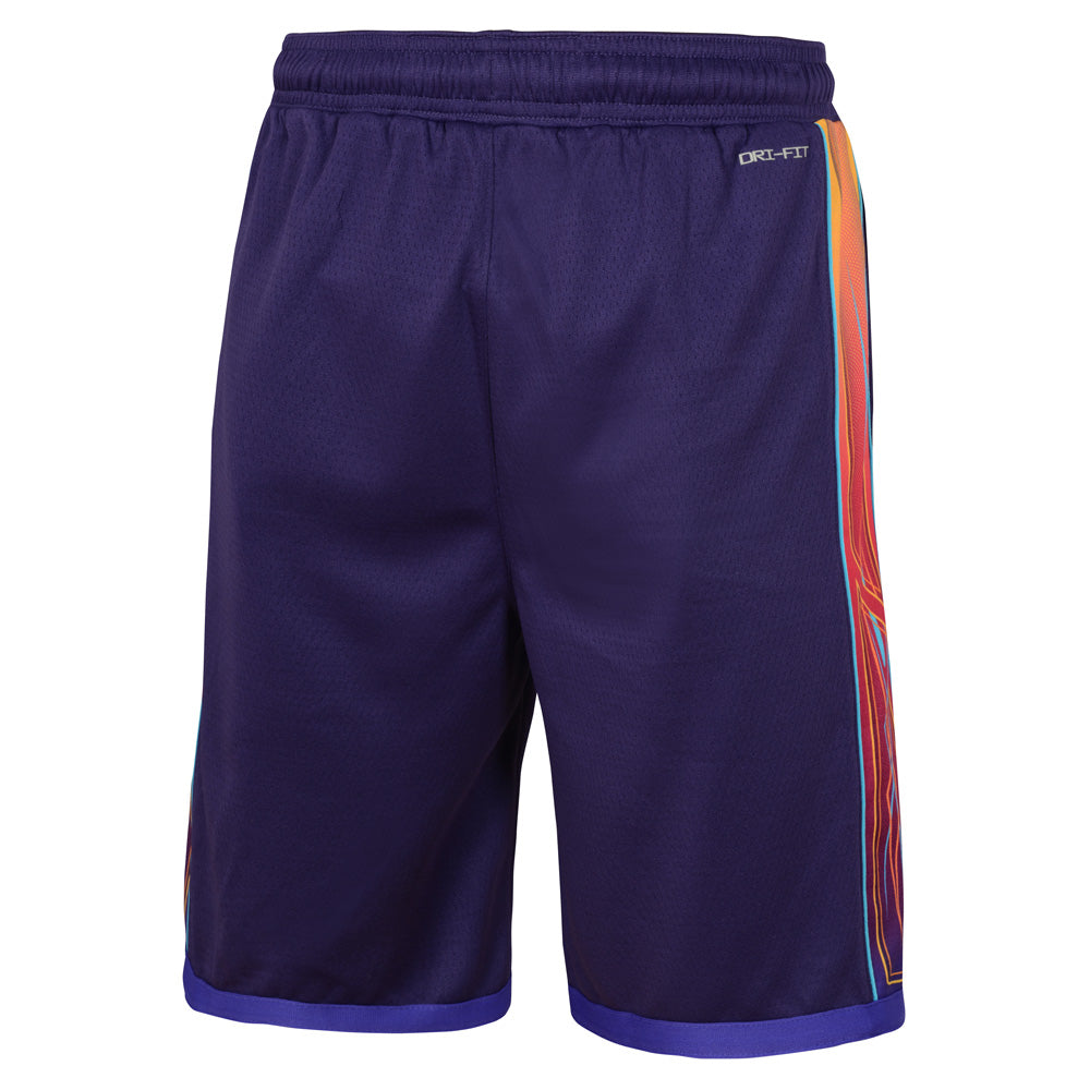 NBA Phoenix Suns Youth Nike 2023/24 City Edition Swingman Shorts