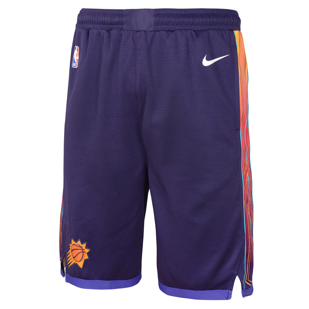 NBA Phoenix Suns Youth Nike 2023/24 City Edition Swingman Shorts