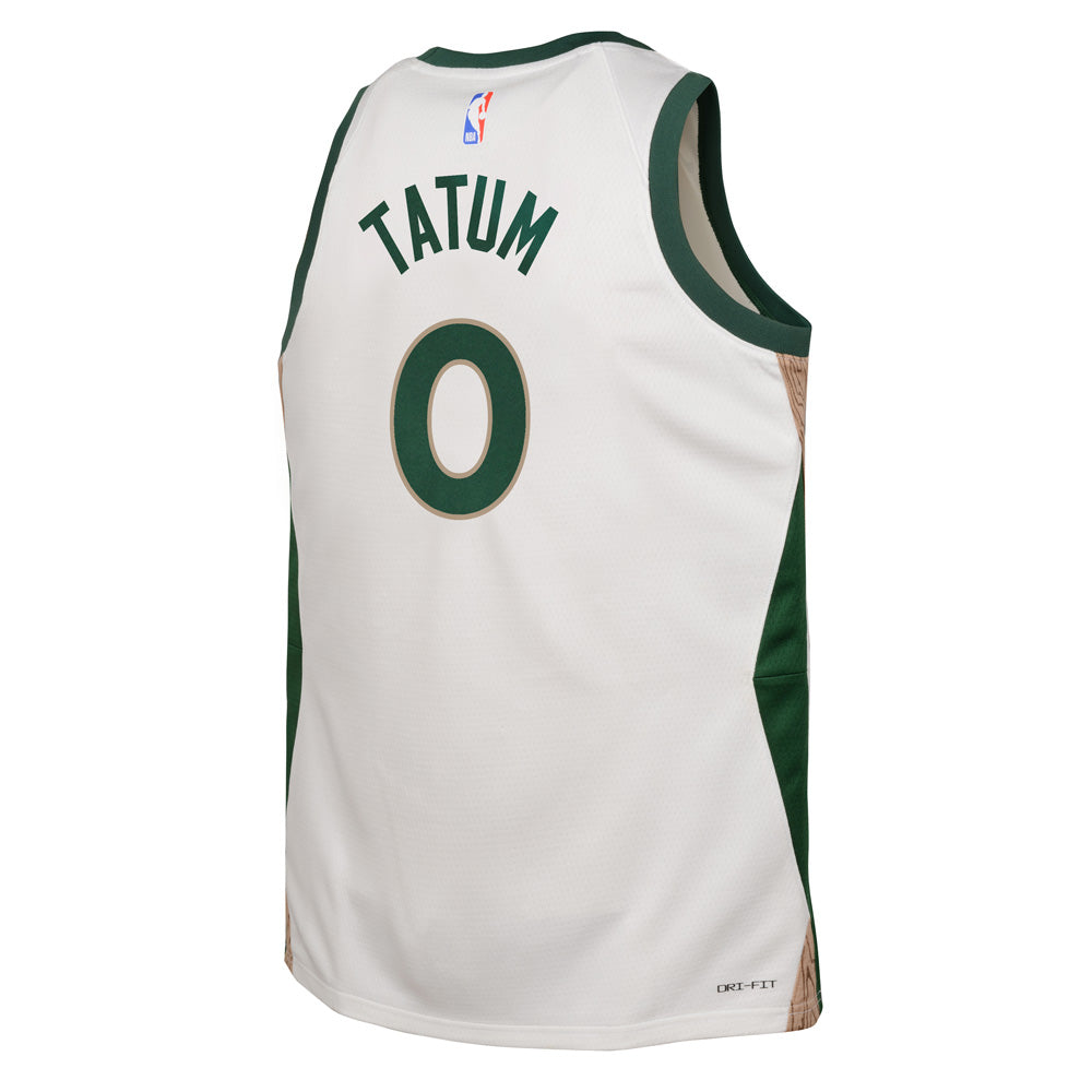 NBA Boston Celtics Jayson Tatum Youth Nike 2023/24 City Edition Swingman Jersey