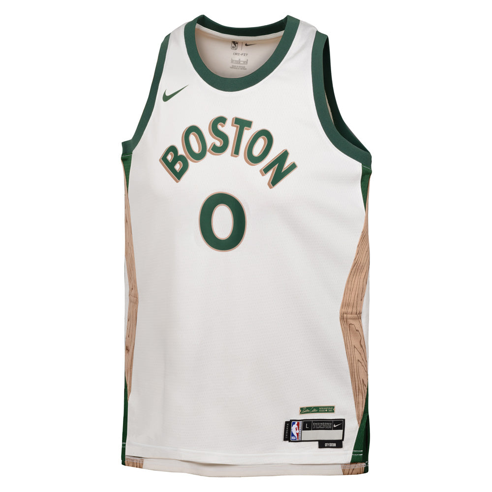 NBA Boston Celtics Jayson Tatum Youth Nike 2023/24 City Edition Swingman Jersey