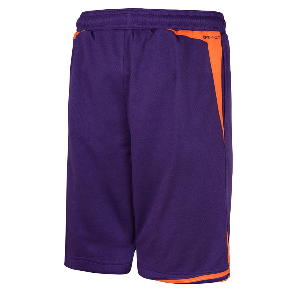 NBA Phoenix Suns Youth Nike Icon Swingman Shorts - Purple