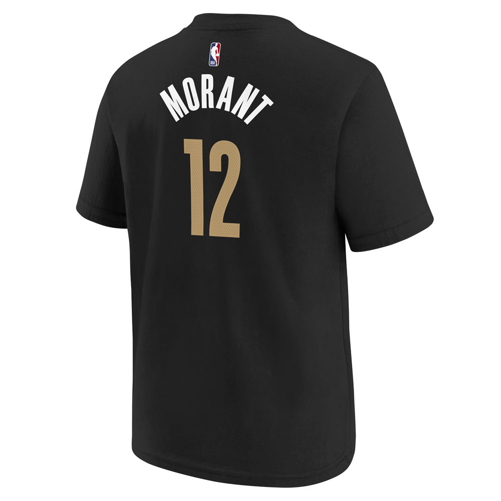 NBA Memphis Grizzlies Ja Morant Youth Nike 2023/24 City Edition Name &amp; Number Tee