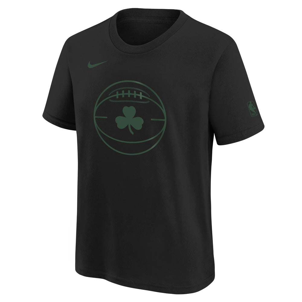NBA Boston Celtics Youth Nike 2023/24 City Edition Essential Logo Tee