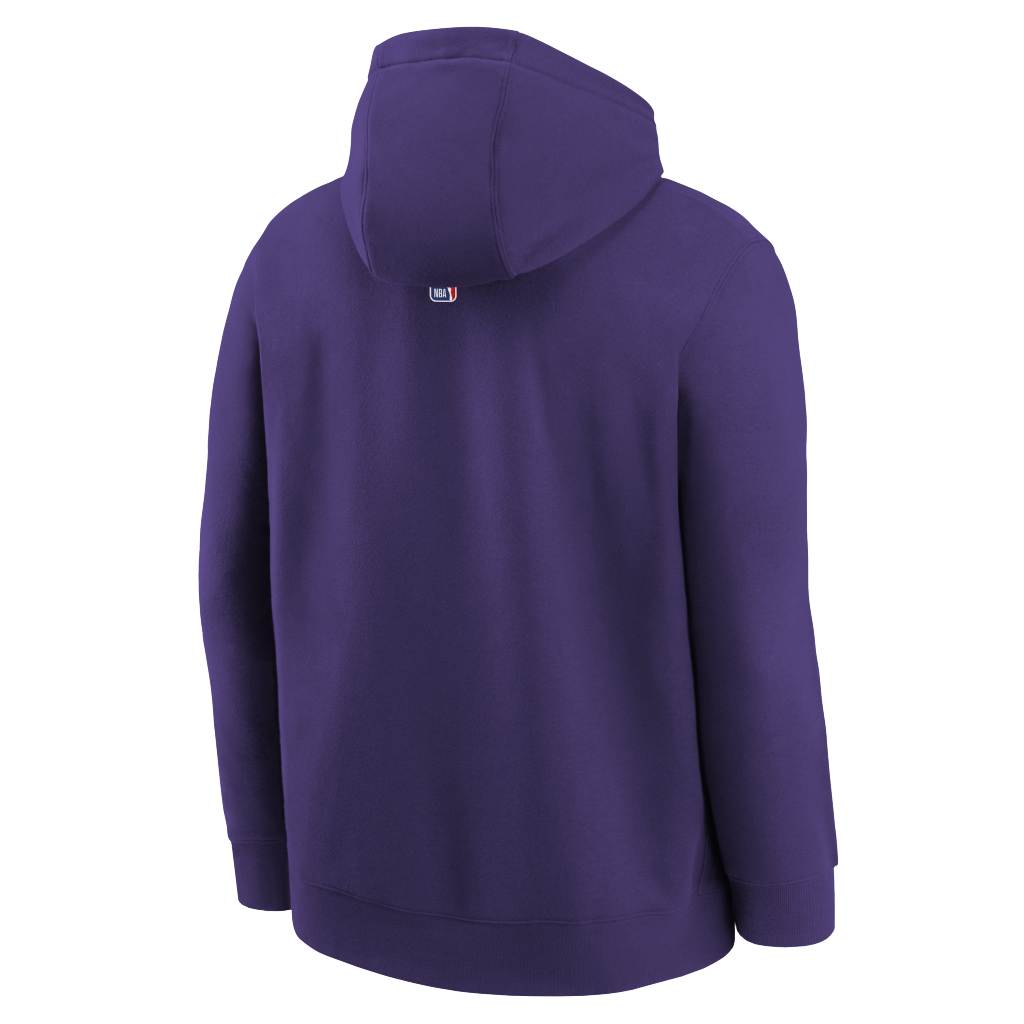 NBA Phoenix Suns Youth Nike Club Logo Pullover Hoodie - Purple