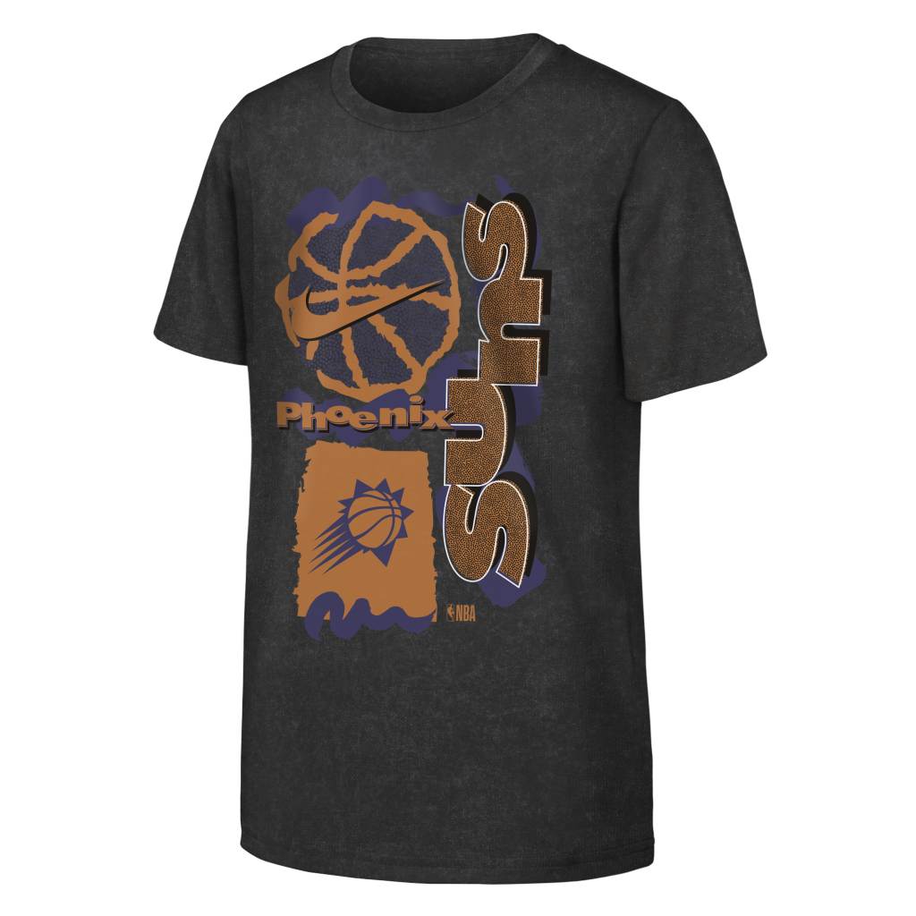 NBA Phoenix Suns Youth Nike Vintage Max90 T-Shirt - Black