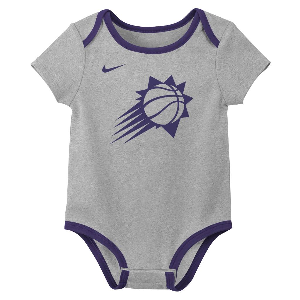 NBA Phoenix Suns Infant Nike Creeper 2-Piece Onesie Set - Purple