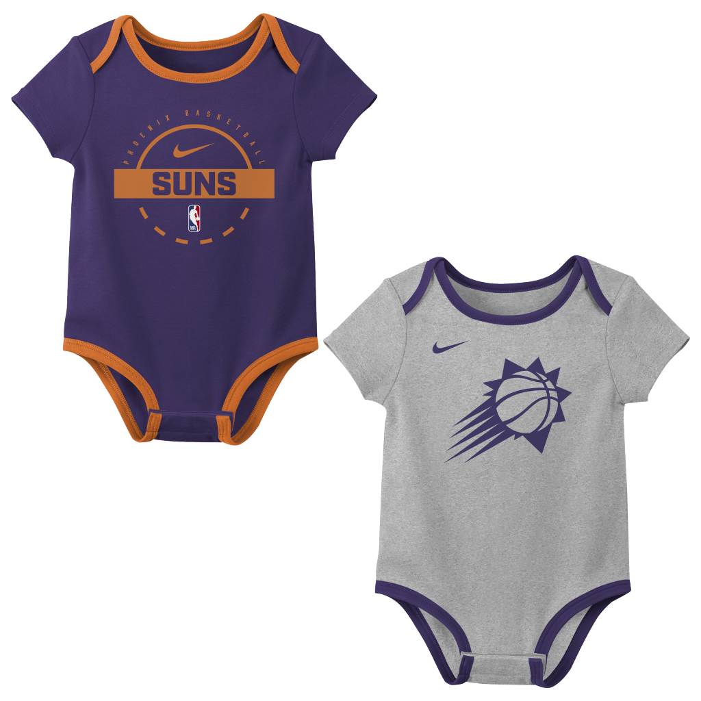 NBA Phoenix Suns Infant Nike Creeper 2-Piece Onesie Set - Purple