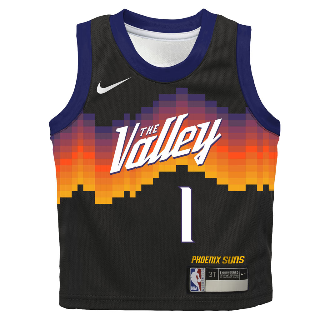 NBA Phoenix Suns Devin Booker Toddler Nike 2025-26 City Edition Replica Jersey - Black