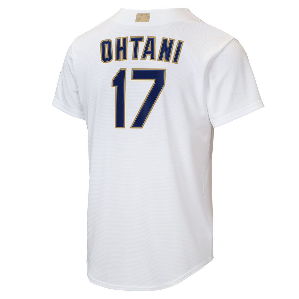 MLB Los Angeles Dodgers Shohei Ohtani Youth Nike 2026 Gold Jersey - White