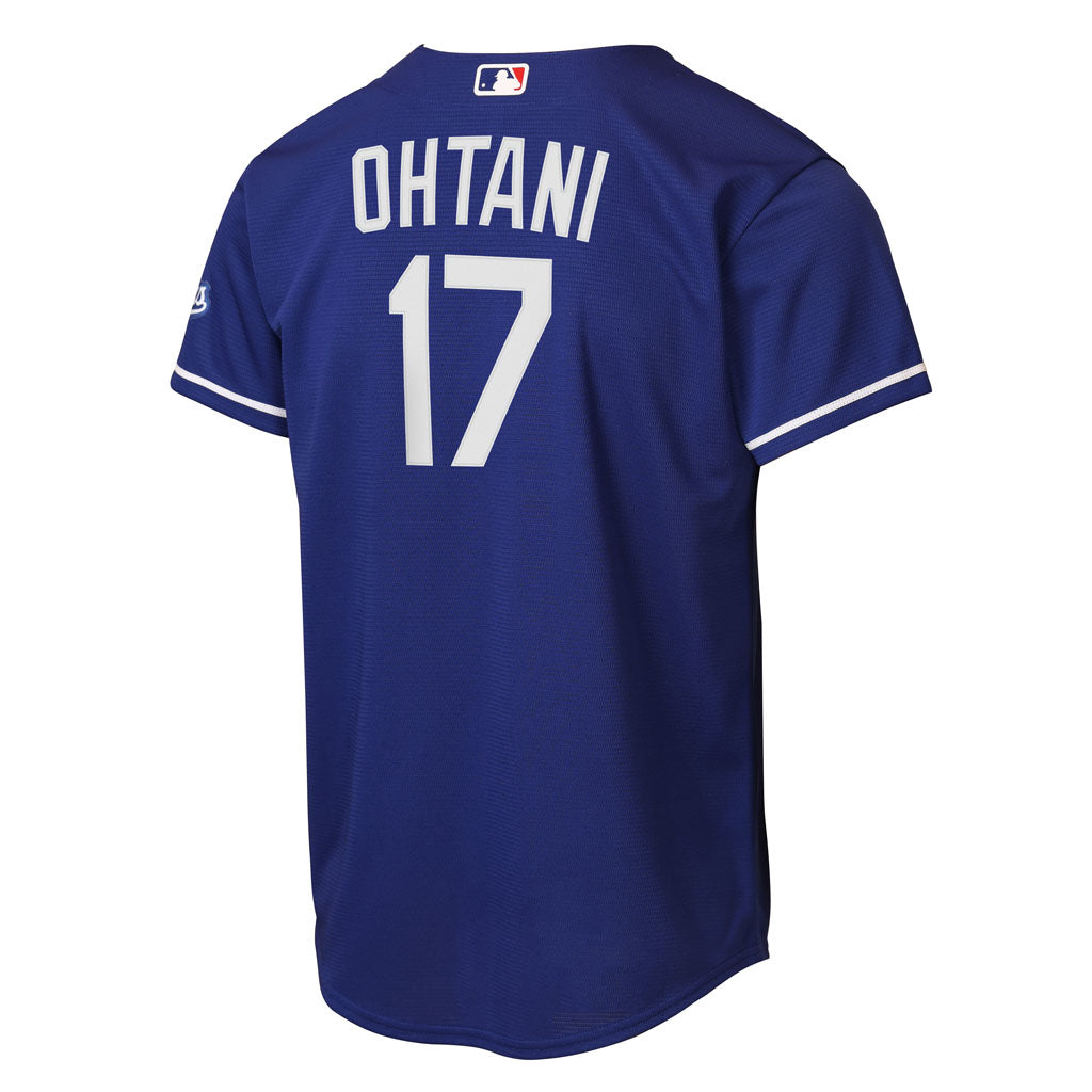 MLB Los Angeles Dodgers Shohei Ohtani Youth Nike Alternate Home Run Jersey - Blue