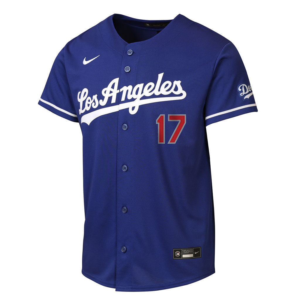 MLB Los Angeles Dodgers Shohei Ohtani Youth Nike Alternate Home Run Jersey - Blue