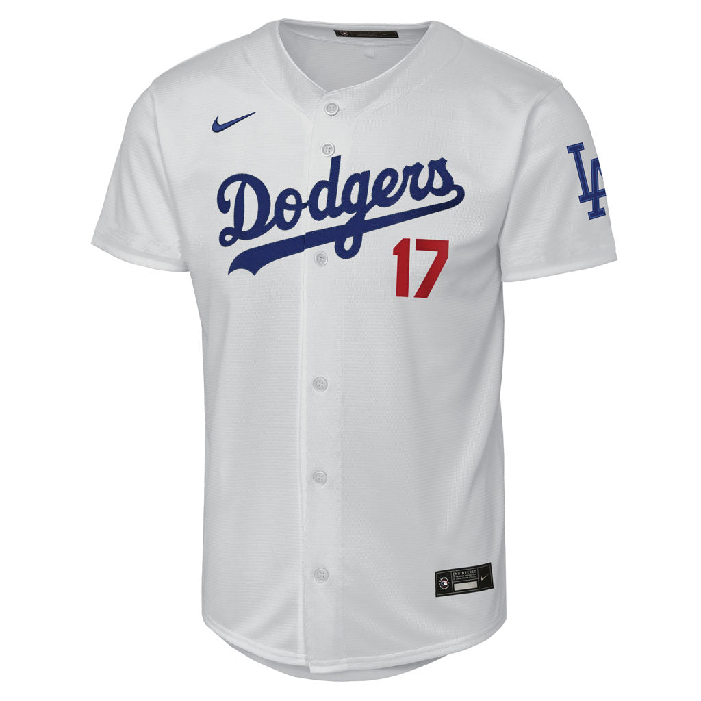MLB Los Angeles Dodgers Shohei Ohtani Youth Nike Home Homerun Jersey - White