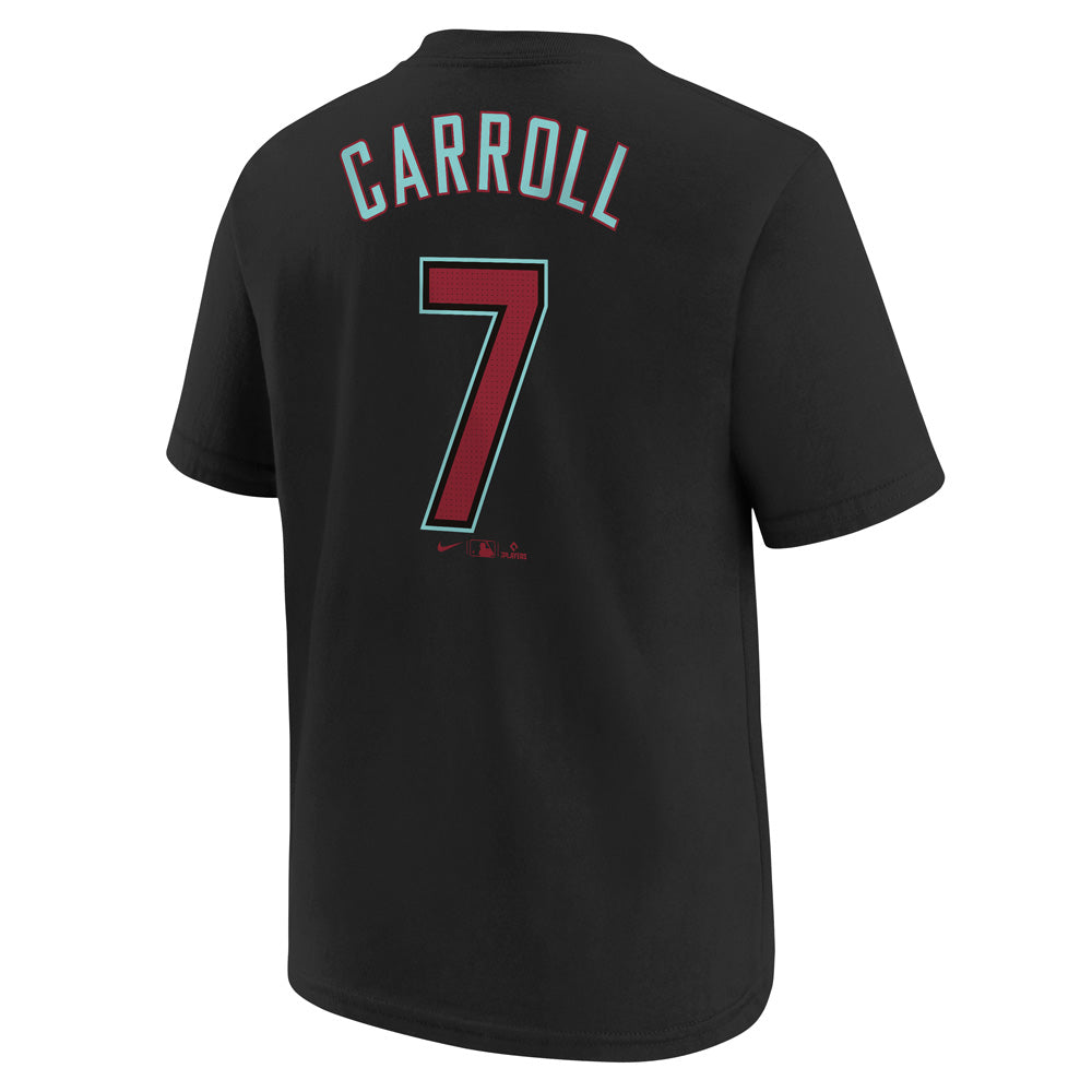MLB Arizona Diamondbacks Corbin Carroll Youth Nike Name &amp; Number Tee